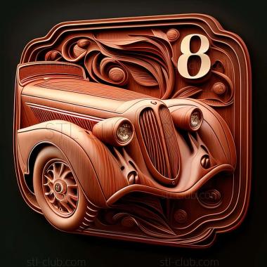 3D модель Alfa Romeo 350 (STL)